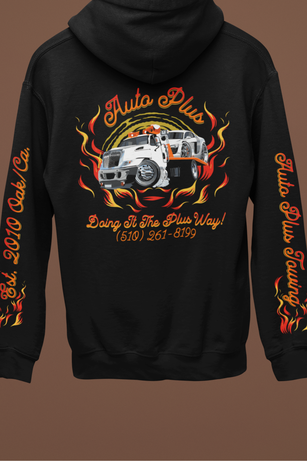 Auto Plus+ Towing and Body Shop Long-Sleeve T-Shirt 2024