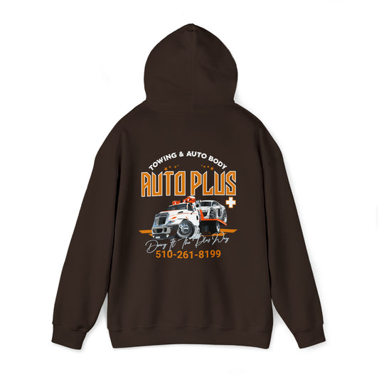 Auto Plus+ Towing and Body Shop Hoodie
