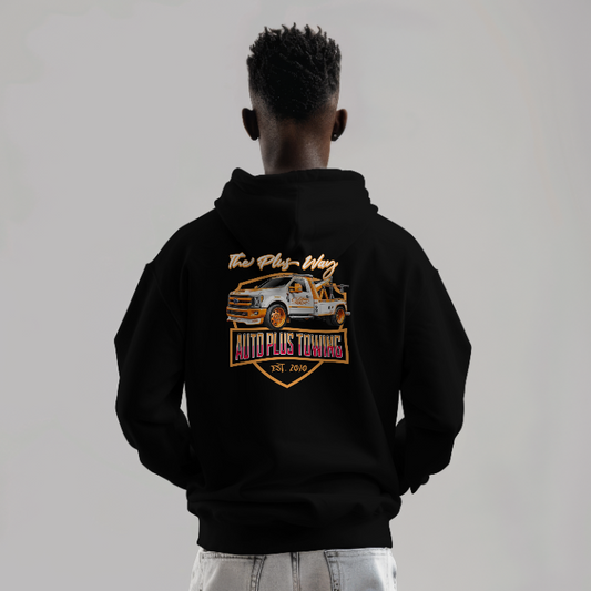 Auto Plus+ Towing and Body Shop Hoodie 2025