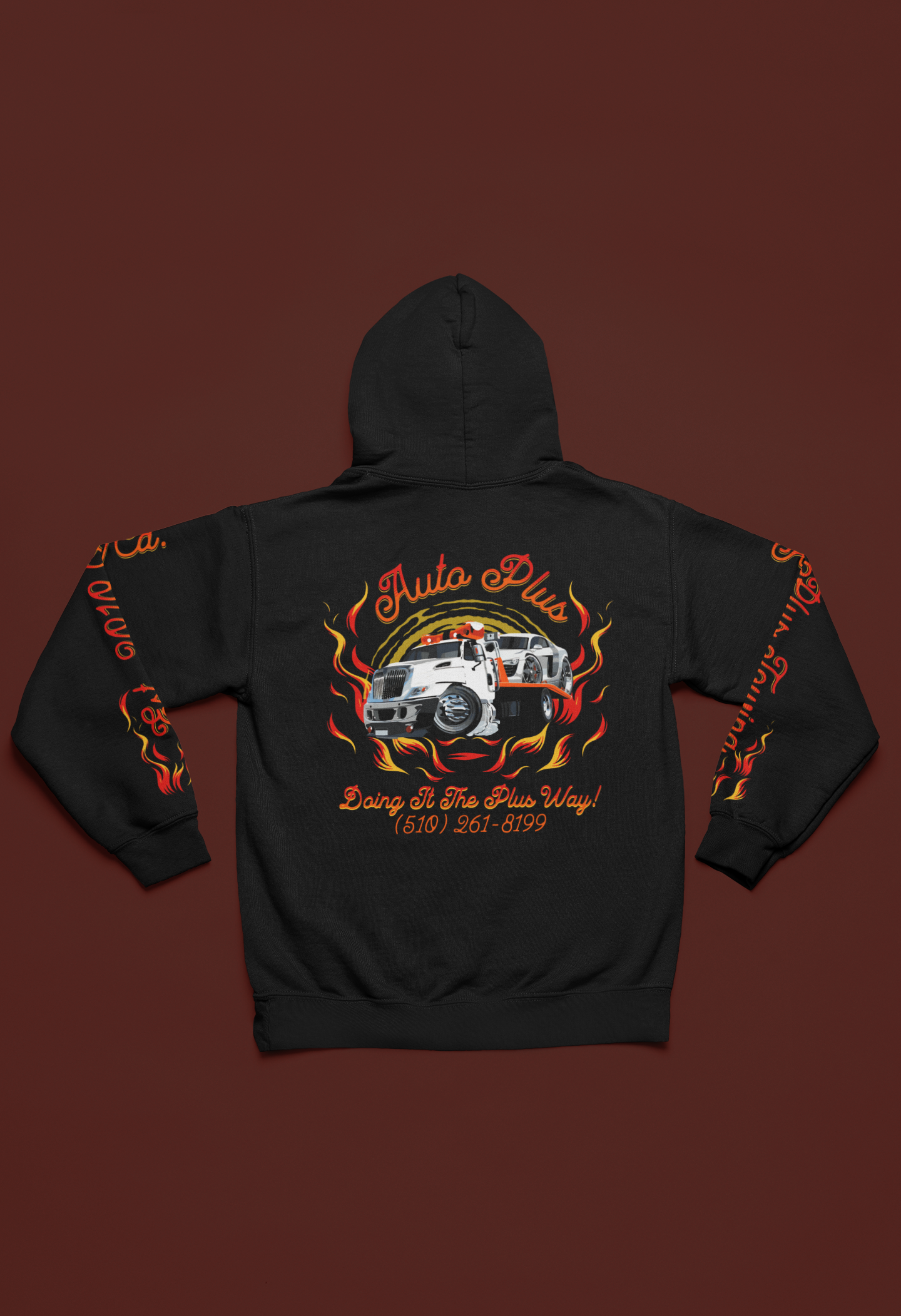 Auto Plus+ Towing and Body Shop Hoodie 2024