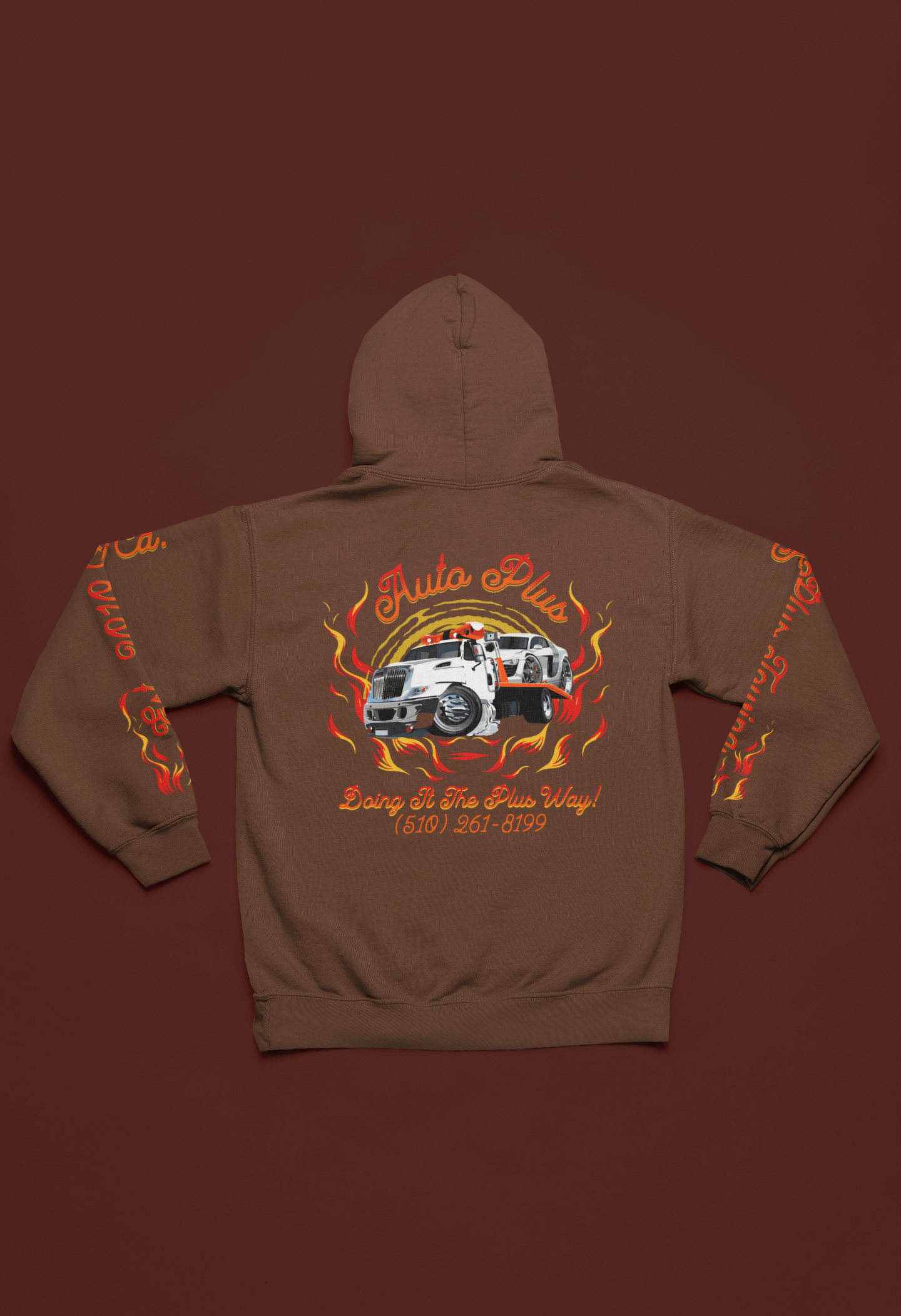 Auto Plus+ Towing and Body Shop Hoodie 2024