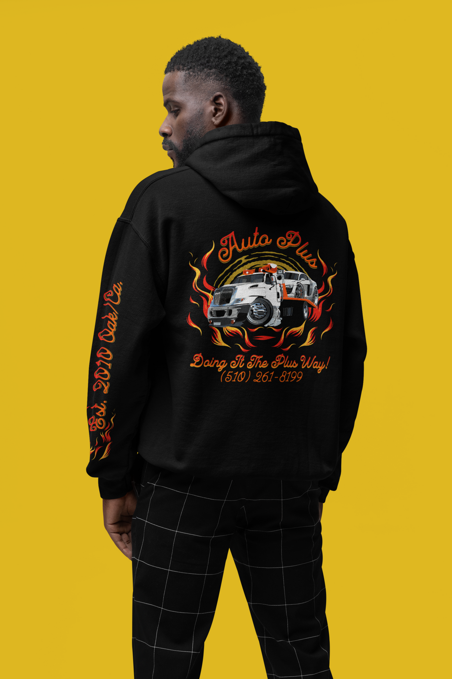 Auto Plus+ Towing and Body Shop Hoodie 2024