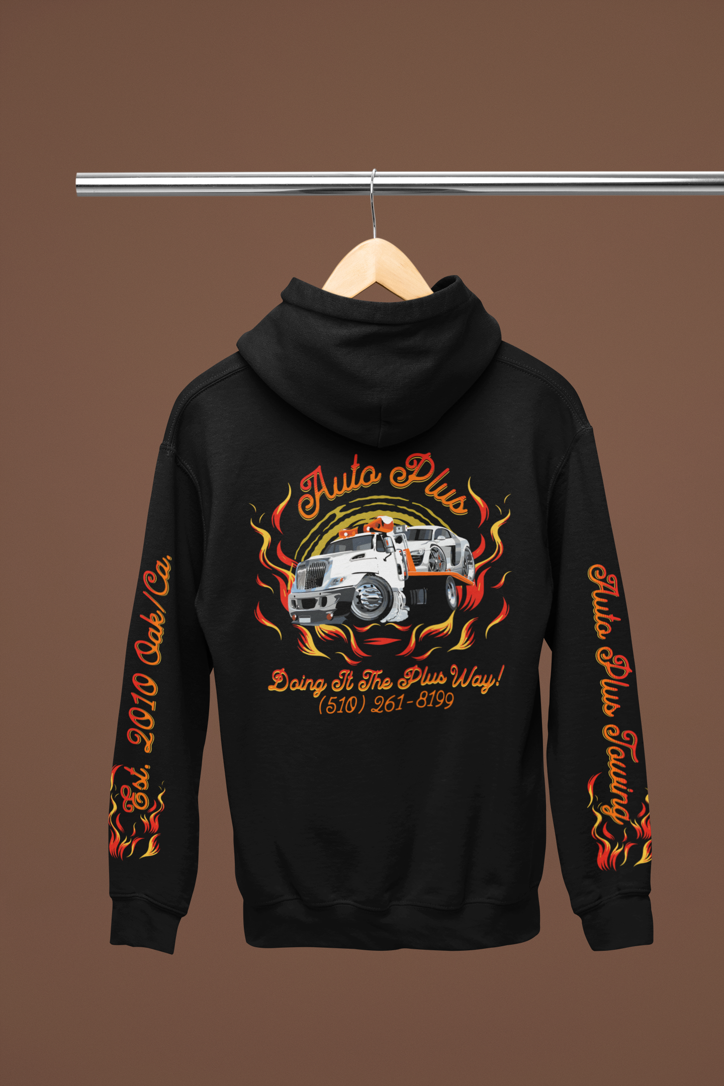 Auto Plus+ Towing and Body Shop Hoodie 2024